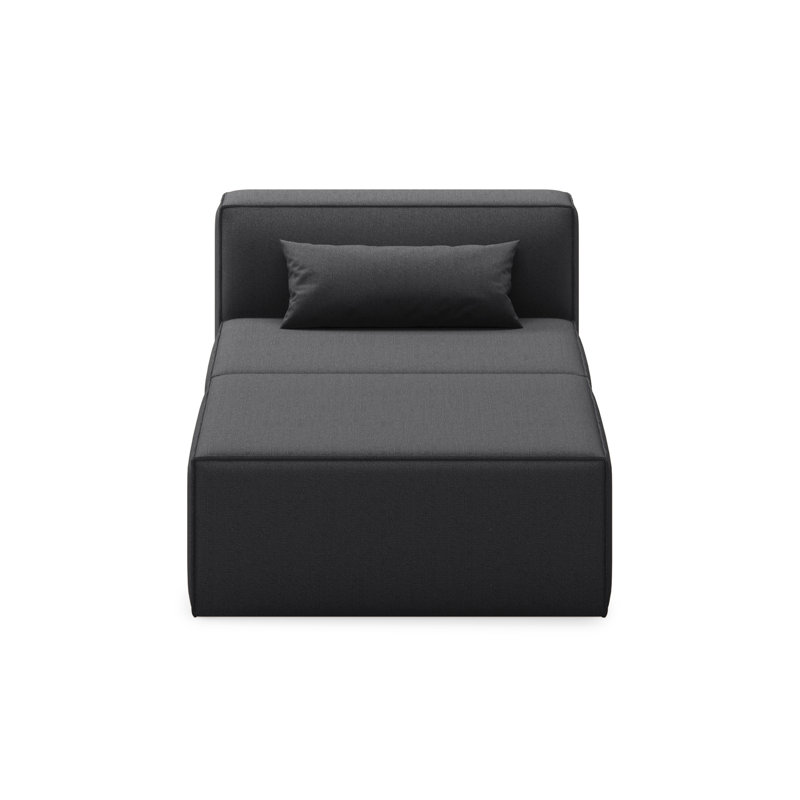 Mix Modular 2-Pc Chaise, Mowat Raven