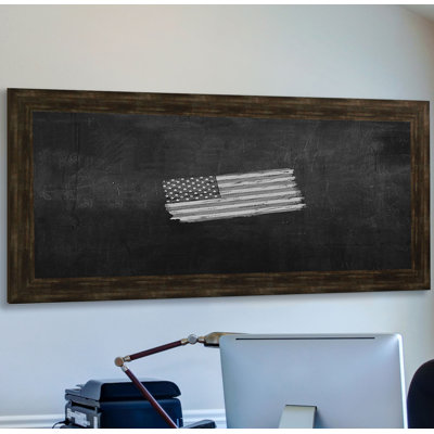 Pruden Brushed Classic Wall Mounted Chalkboard