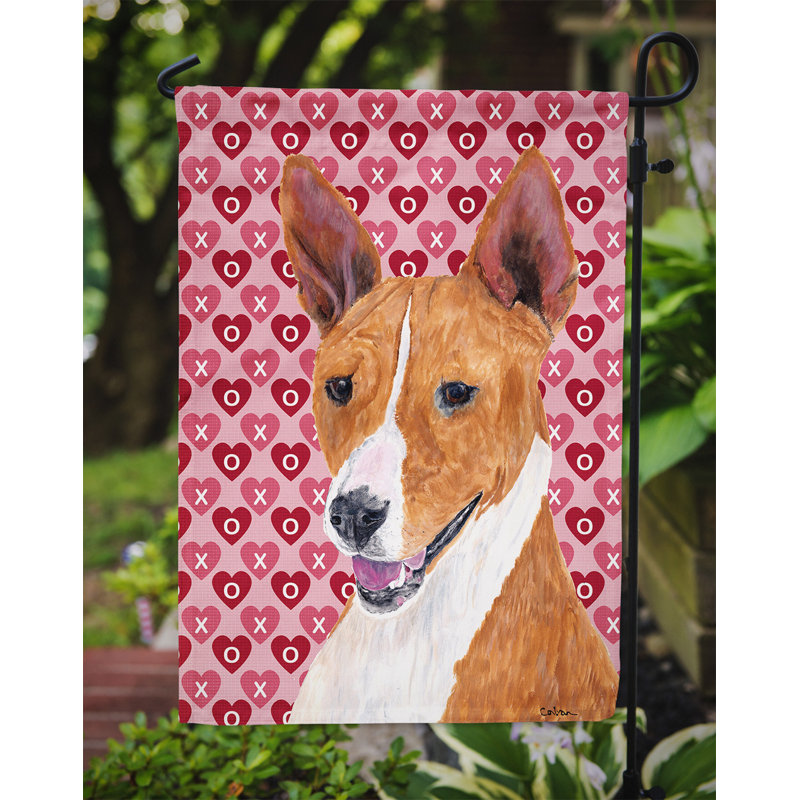 Drapeau de jardin Varastad, Basenji