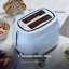 Swan  Retro 2 Slice Toaster with 6 Browning Levels for Toast, Bagels, Breakfast Muffins, Defrost/Reheat/Cancel, Hidden Cord Storage, Non-Slip Feet, 930W