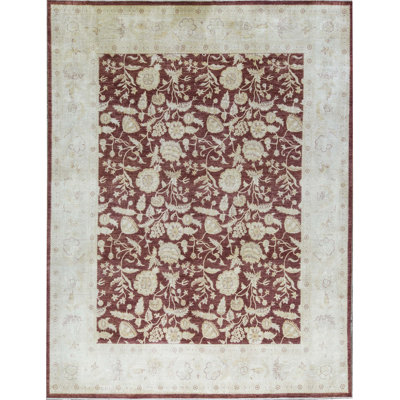 Ziegler Wool Floral Area Rug