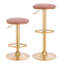 Pannell Swivel Upholstered Counter Stool-1481257459