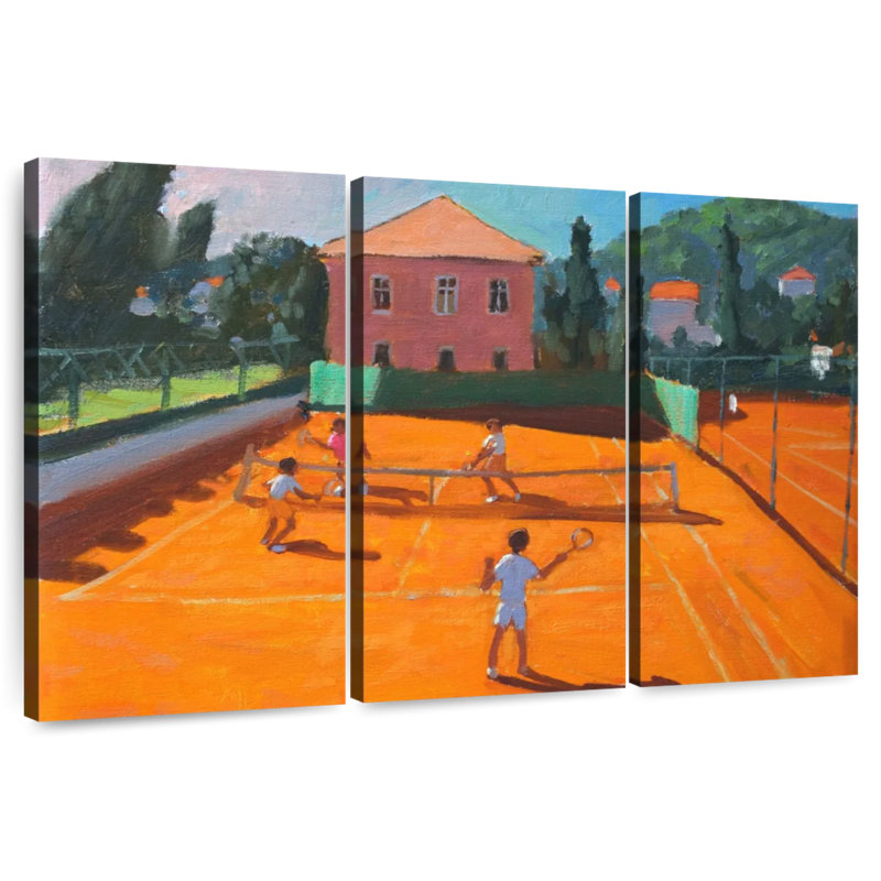 Sirad, tennis sur terre battue Lapad, croatie, H 42 po x l 65 po