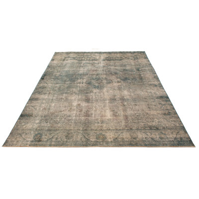Color Transition Teal Rug 9'4" x 12'9"