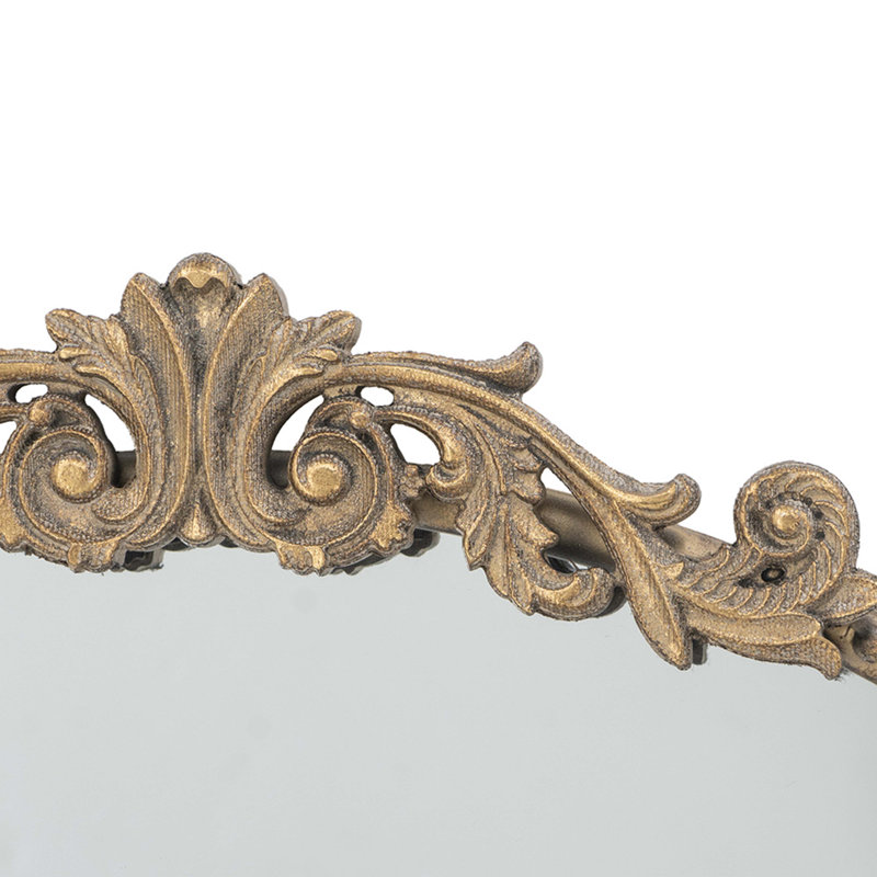 Miroir 30 po x 32 po, Doré, 32 po x 30 po