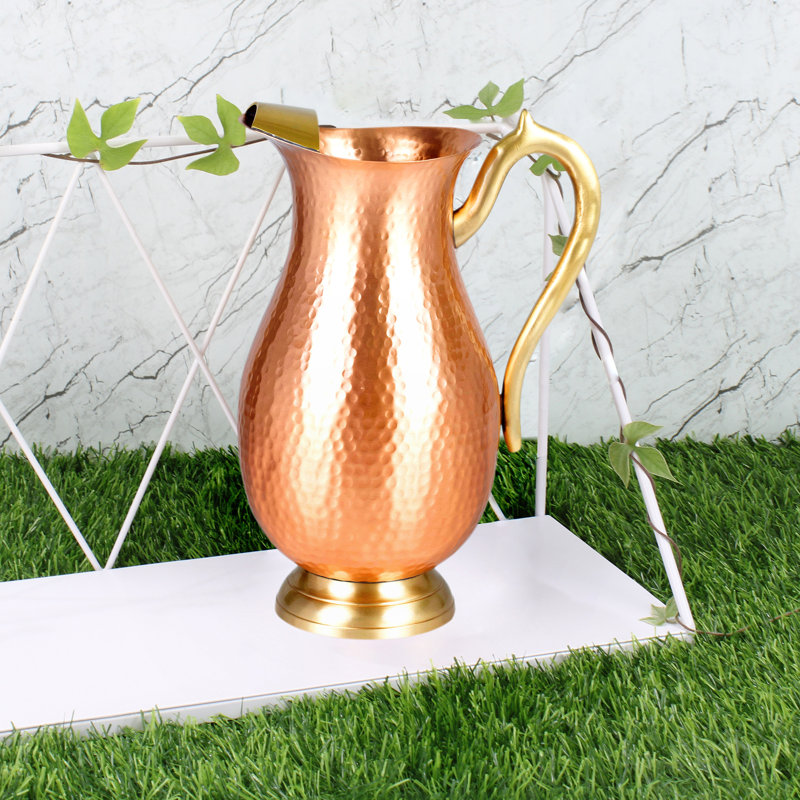 Elcobre Premium Pure Copper Maharani Jug - 2L