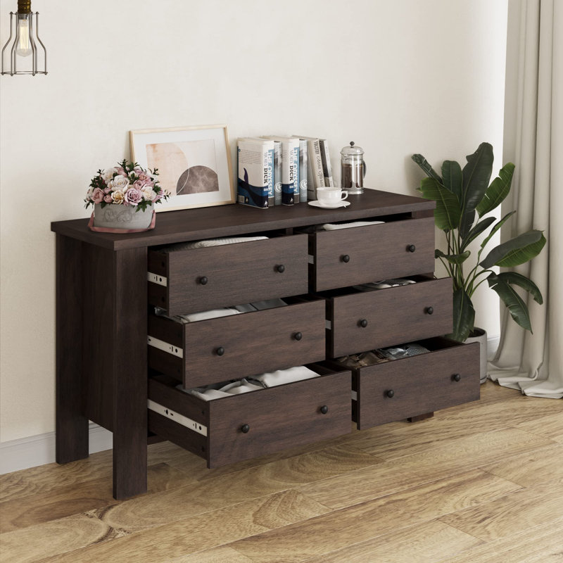 127 cm W Chest of 6 Drawers