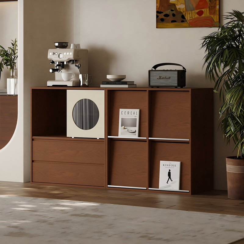 Ensemble de commode de rangement 59,84 "Mid-Century
