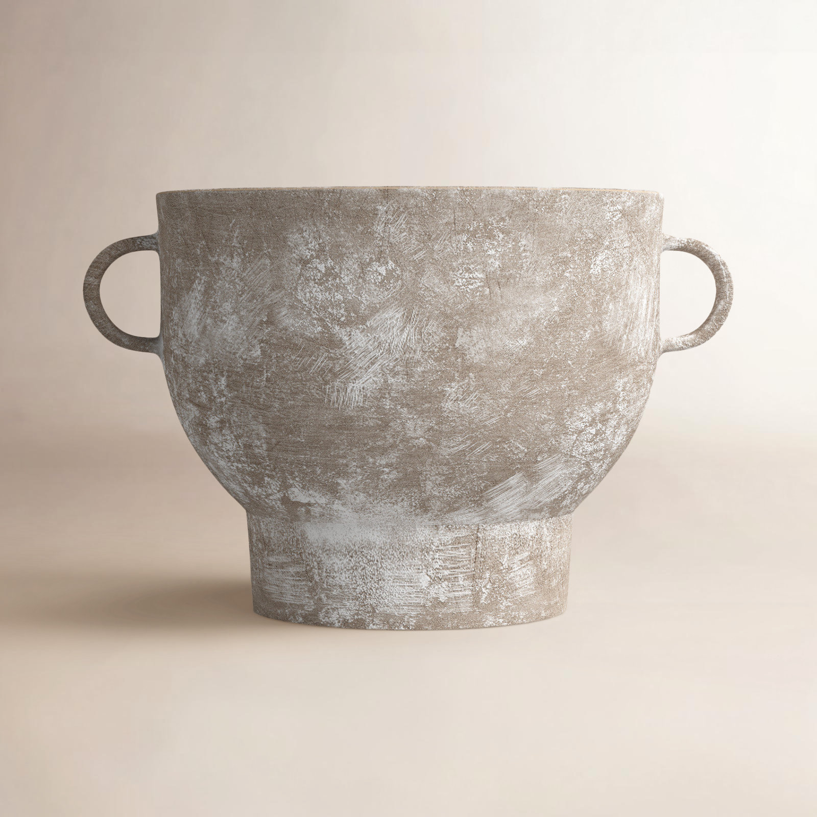 Waverly Ceramic / Porcelain Table Vase, 7.08" H x 11" W x 8.5" D