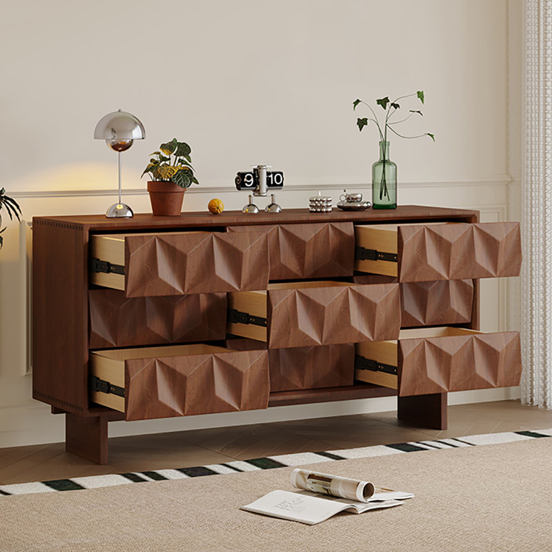 Dining room storage sideboard cabinet