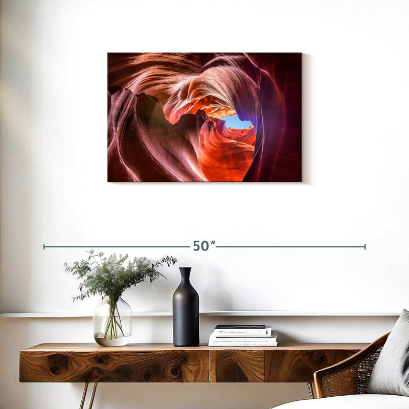 Alvord tourbillon supérieur Antelope Canyon, H 20 po x l 30 po