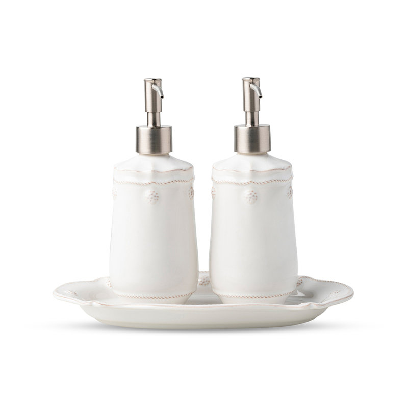 Berry & Thread Soap Dispenser Set