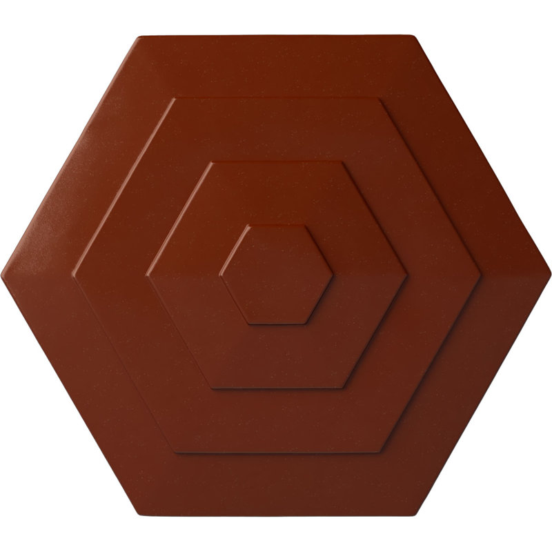 Médaillon de plafond 23 1/4 po x P 7/8 po Woodruff, Brique réfractaire