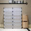 24 Pair Stackable Shoe Storage Box-2043737667