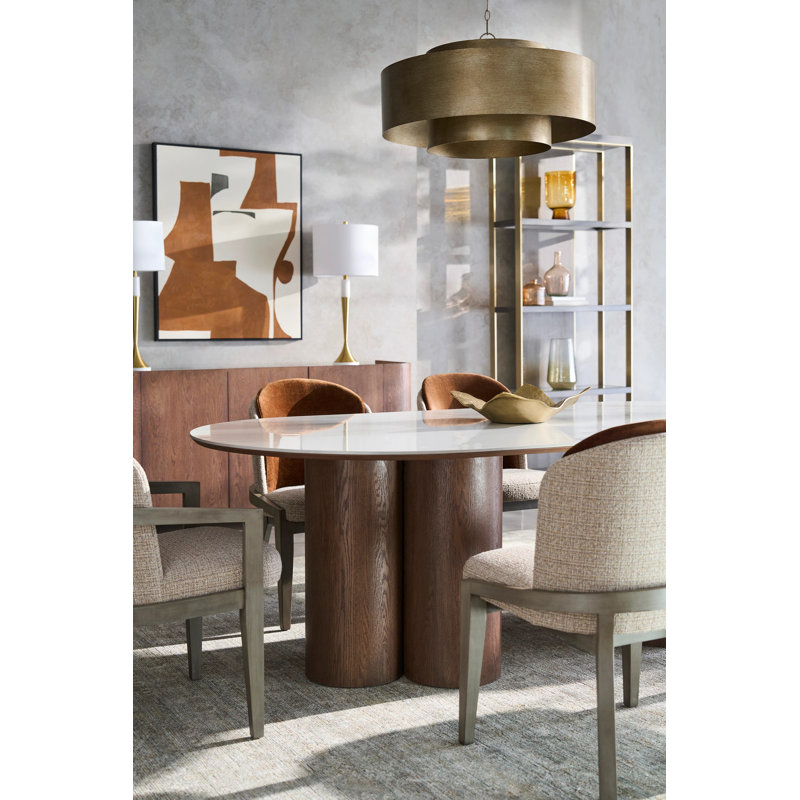 Keira Side Chair, Putty (3152 65), Almond Buff
