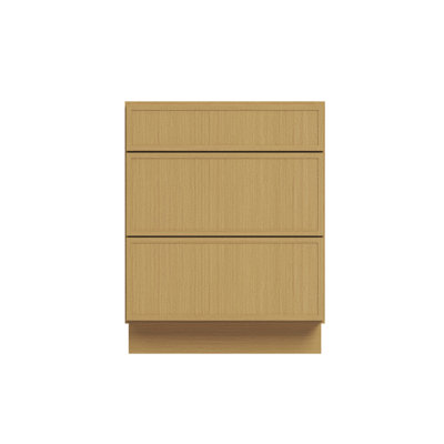 Armoire de cuisine à 3 tiroirs l 12 po x H 34,5 po x P 24 po prête à assembler Casainc