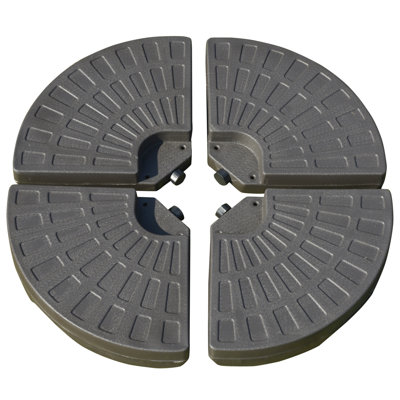 Makowski 18.7 lb. Plastic Umbrella Base