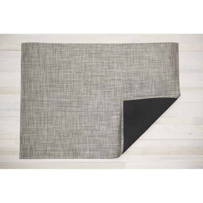 Basketweave Vinyl Indoor / Outdoor Area Rug, Rectangle 183cm x 270cm