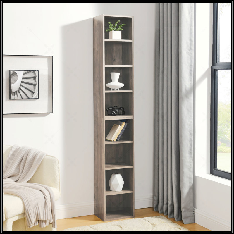 8-Tier Media Tower Rack
