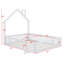 Lit plateforme avec garde-corps Wood House-474765795