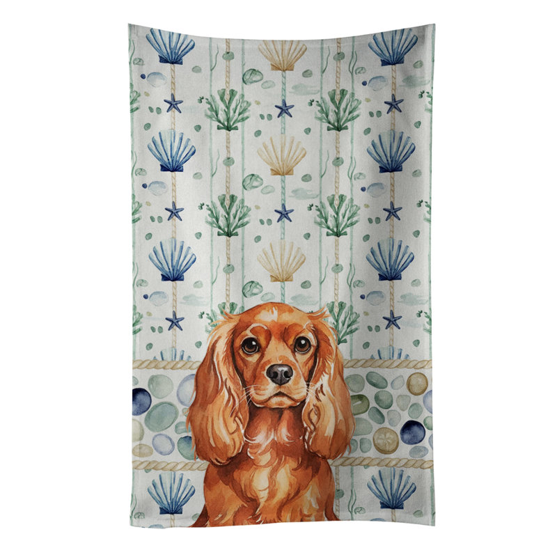 Serviette de cuisine Ruby English Toy Spaniel, Ruby English Toy Spaniel