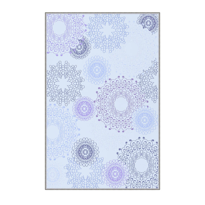 Premium Hall Carpet, 100% Polyester, 39.4 x 59.1 inches | 8 mm Pile Height, 650 g/m² | Antibacterial, Non-Slip PVC Felt Dot Underside, Machine Washable | 3D Digital Print, Durable & Stylish for Home Decor