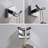 Ventus Double Wall Mounted Robe Hook-35348800