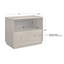 Table de chevet extra large Claudia-1800850807
