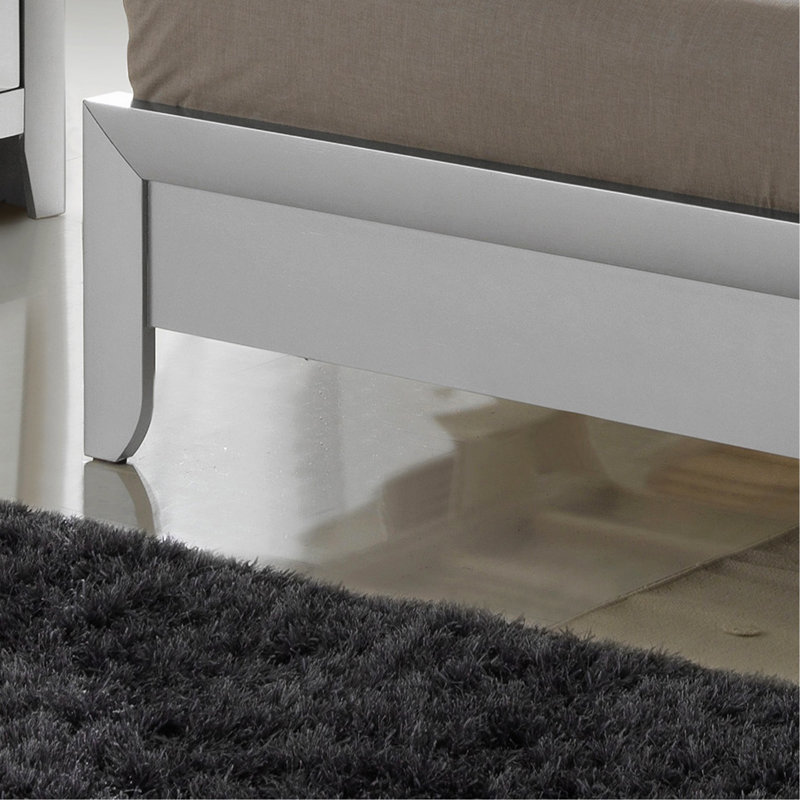 Contemporary Champagne Full Bed