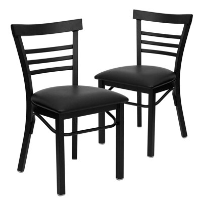 Chaise de restaurant en métal Prompton