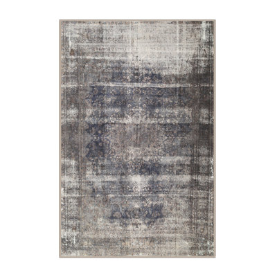 Tapis traditionnel gris / mauve Androscogin