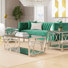 Jacia 2 - Piece Glass Top Living Room Table Set