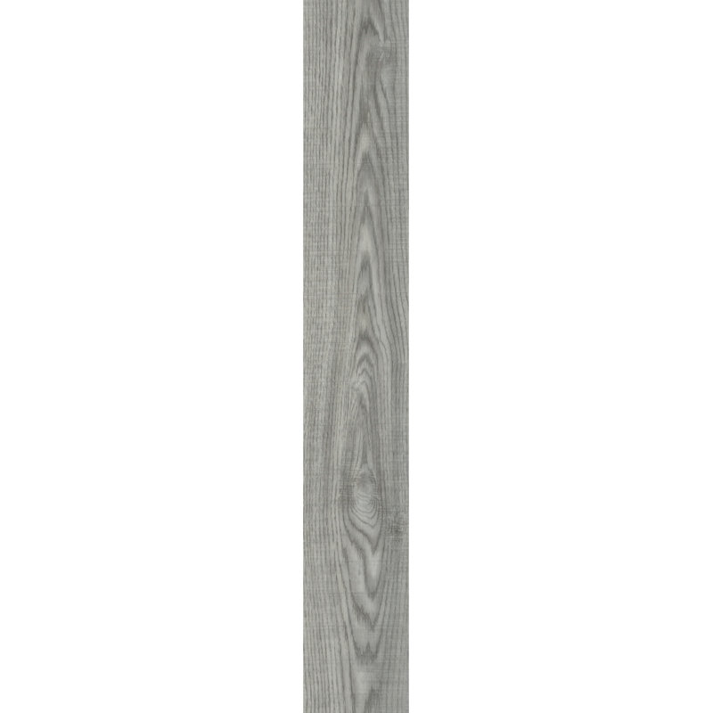 Revêtement de sol en vinyle de luxe 7 x 48 x 7 mm 20 mil, Chêne fossile gris