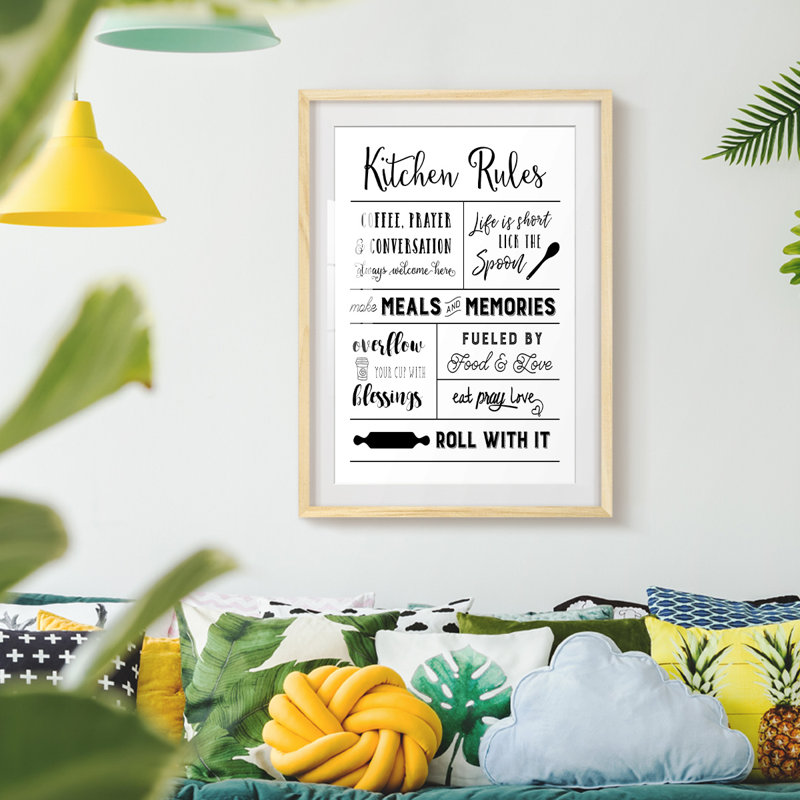 Toile tendue Gely Oppose II - Gallery, Naturel, H 25,5 po x l 17,5 po