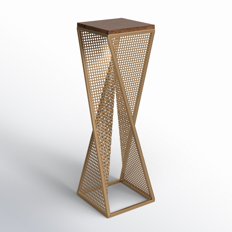 Sateria End Table, Rustic Brown