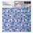 10'' W x 10'' L PVC Peel and Stick Mosaic Tile