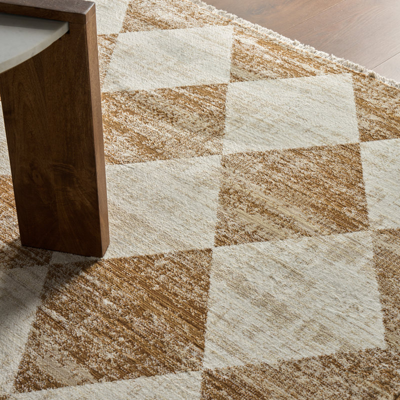  Tapis à franges Meline, Beige, Rectangle 8' x 12"