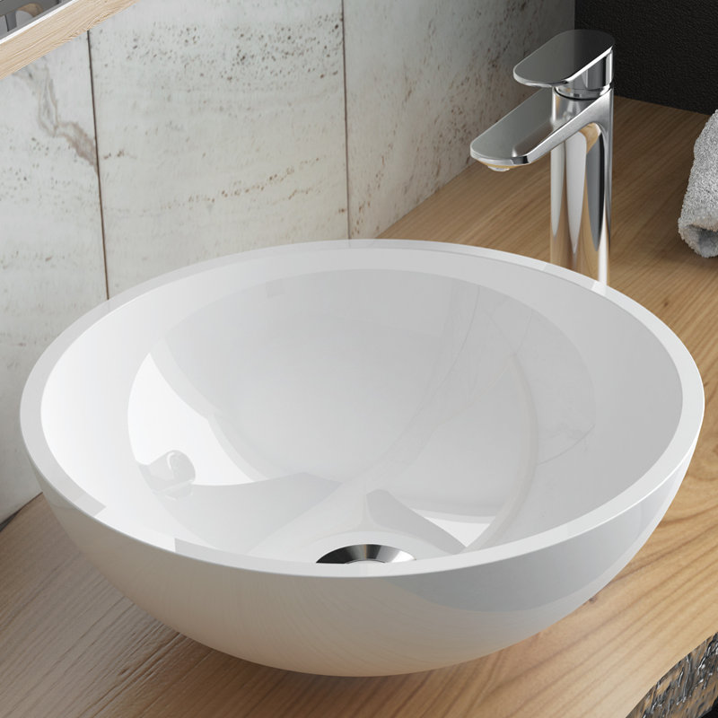 Lavabo vasque de salle de bain 16,5 po Gabrielli Modern