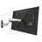 Mount-It Full Motion Height Adjustable TV Wall Mount Bracket with Black Gas Spring Articulating Arm