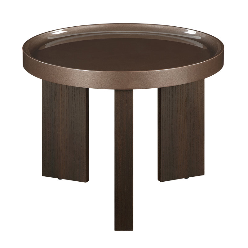 Table de bout Lakita, Marron foncé, H 18 po x L 24 po x l 24 po