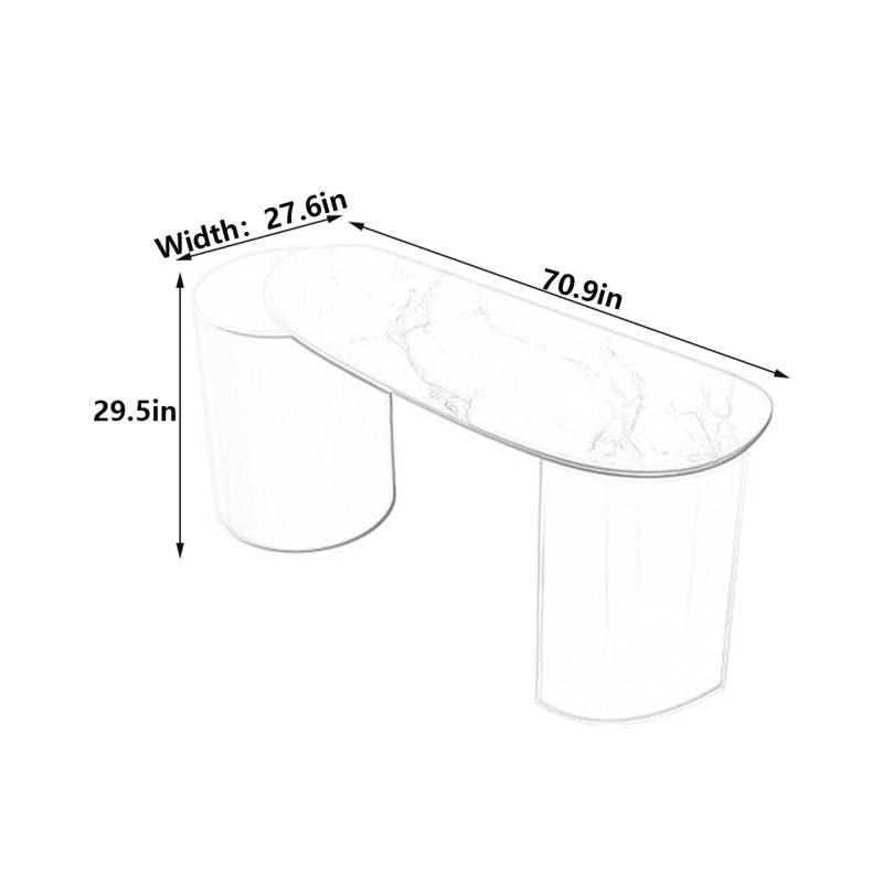 Lovern, 29.5" H x 70.9" W x 27.6" D