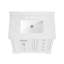  Meuble-lavabo simple 36 po avec dosseret Heritage, 3 couleurs disponibles: blanc / bleu marine / gris-106404207