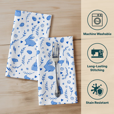 Polyester Animals/Nature Square Napkin