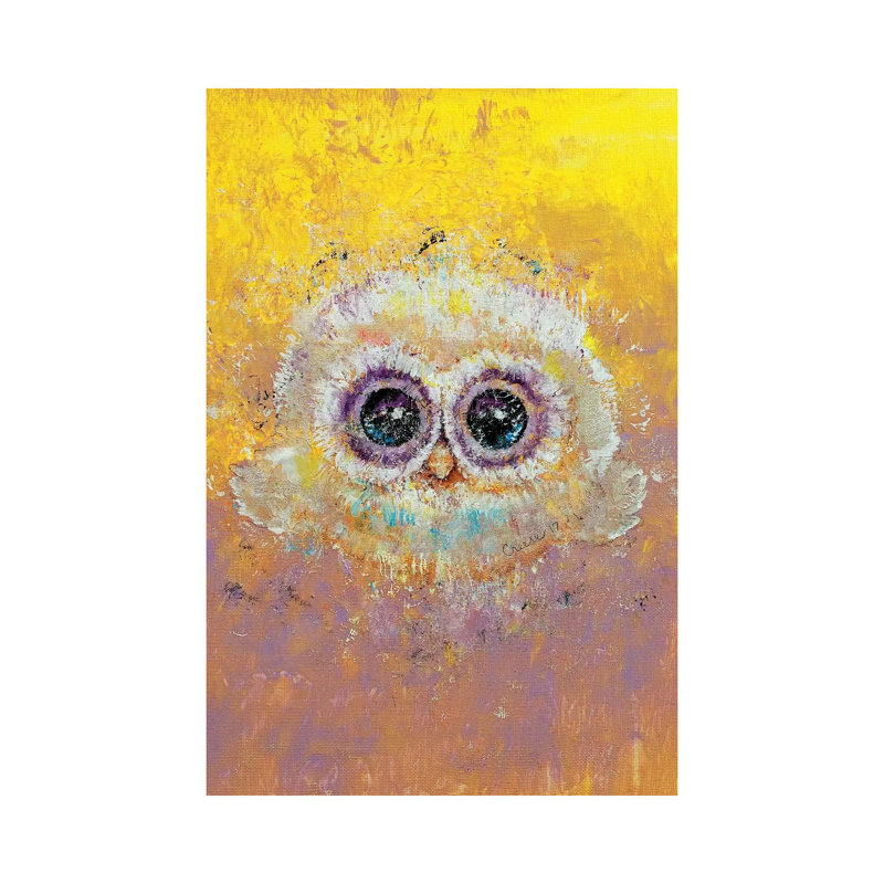 Hoot by Michael Creese - Wrapped Canvas Gallery-Wrapped Canvas Giclée, 20.32 cm H x 30.48 cm W