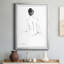 Silhouette S croquis I - Cadre photo, reproduction d'art sur papier-203939059-203939062