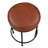 Jahmaine Upholstered Counter Stool with Metal Frame