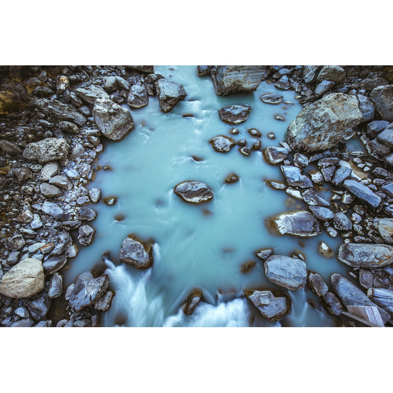 «Flowing River Rapids» par Philip Thurston, H 20 po x l 30 po