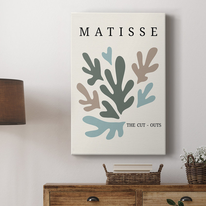 Matisse CDII, reproduction encadrée - galerie Cavas, H 12 po x l 8 po
