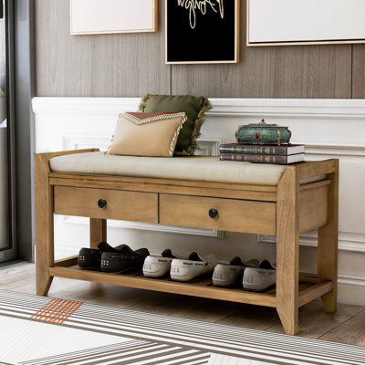 4 Pair Shoe Storage Bench