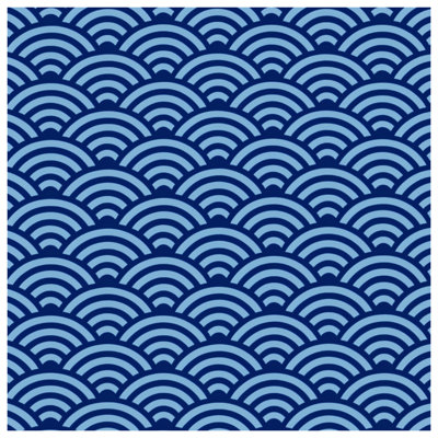 Tapisserie murale «Blue Wave»